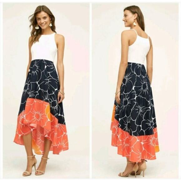 Hutch Dresses & Skirts - Anthropologie hutch just peachy hi low Spring Summer Floral dress Sz XS